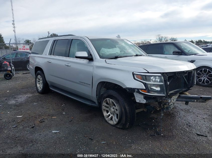 2016 CHEVROLET SUBURBAN K1500 LT - 1GNSKHKC7GR105477
