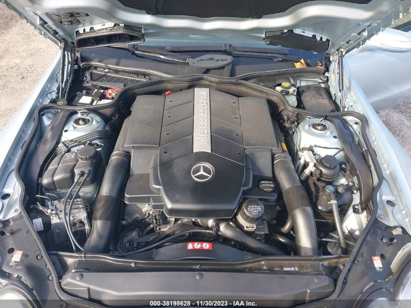 WDBSK75F95F098859 | 2005 MERCEDES-BENZ SL 500