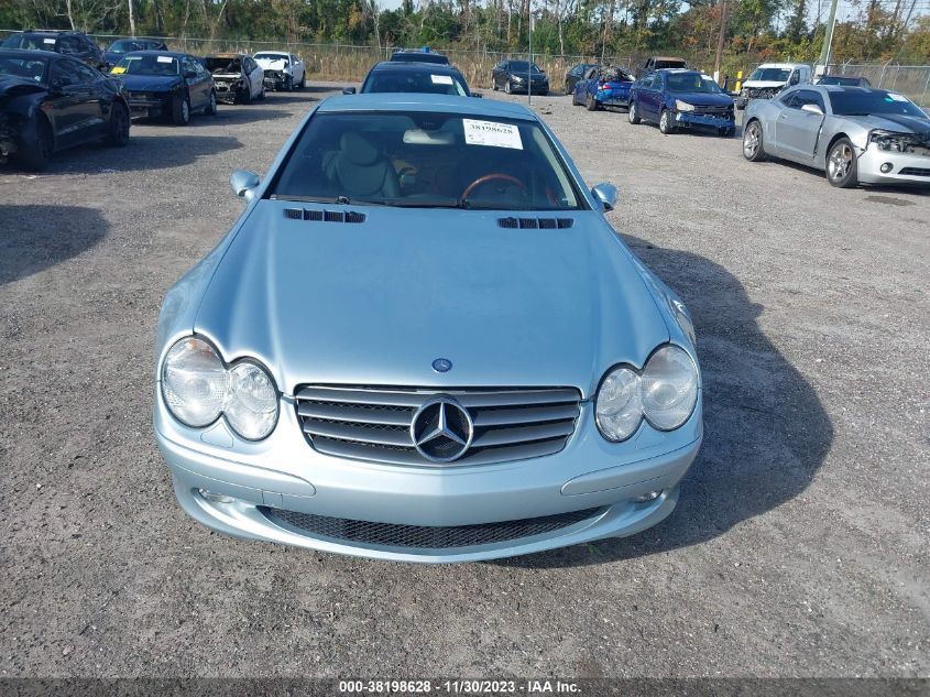 WDBSK75F95F098859 | 2005 MERCEDES-BENZ SL 500