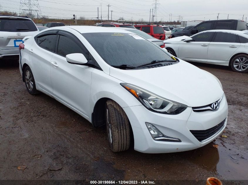 2016 HYUNDAI ELANTRA SE/SPORT/LIMITED - 5NPDH4AE3GH652751