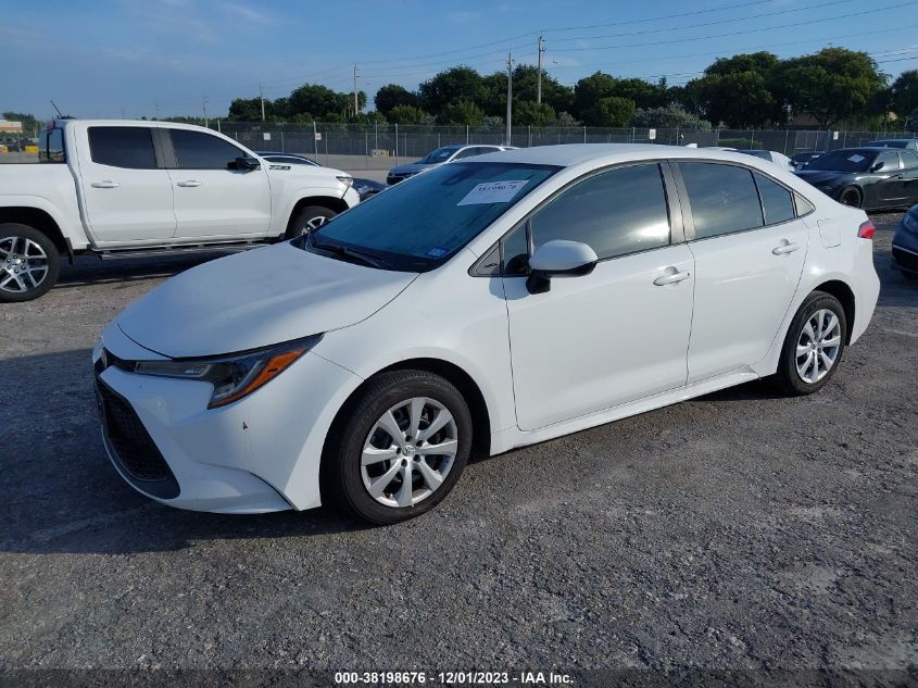 2022 TOYOTA COROLLA LE - 5YFEPMAE6NP313389