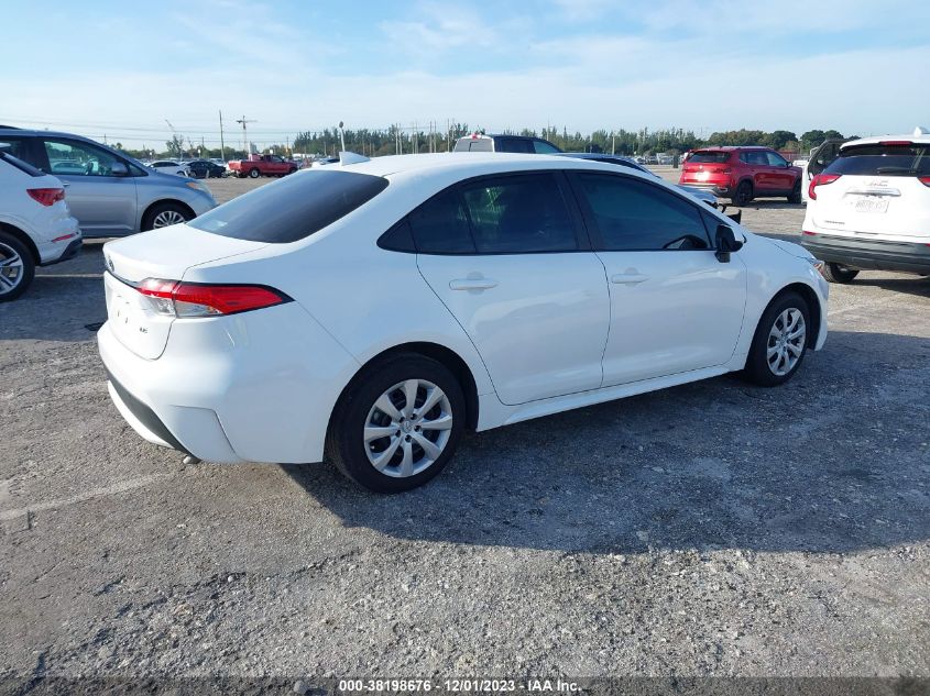 2022 TOYOTA COROLLA LE - 5YFEPMAE6NP313389