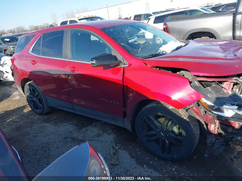 2021 CHEVROLET EQUINOX LT - 3GNAXKEV1ML329371