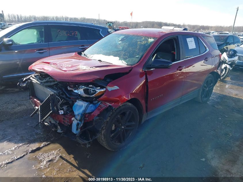 2021 CHEVROLET EQUINOX LT - 3GNAXKEV1ML329371