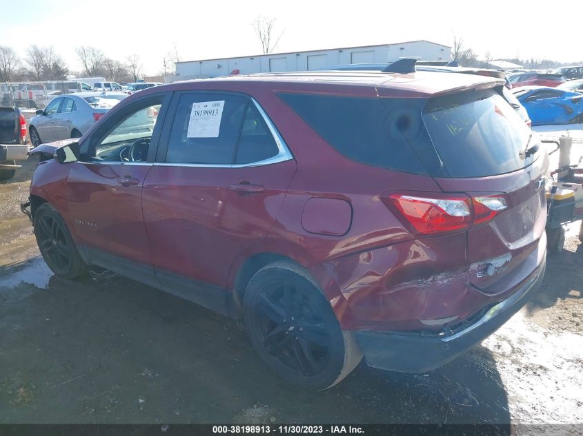 2021 CHEVROLET EQUINOX LT - 3GNAXKEV1ML329371