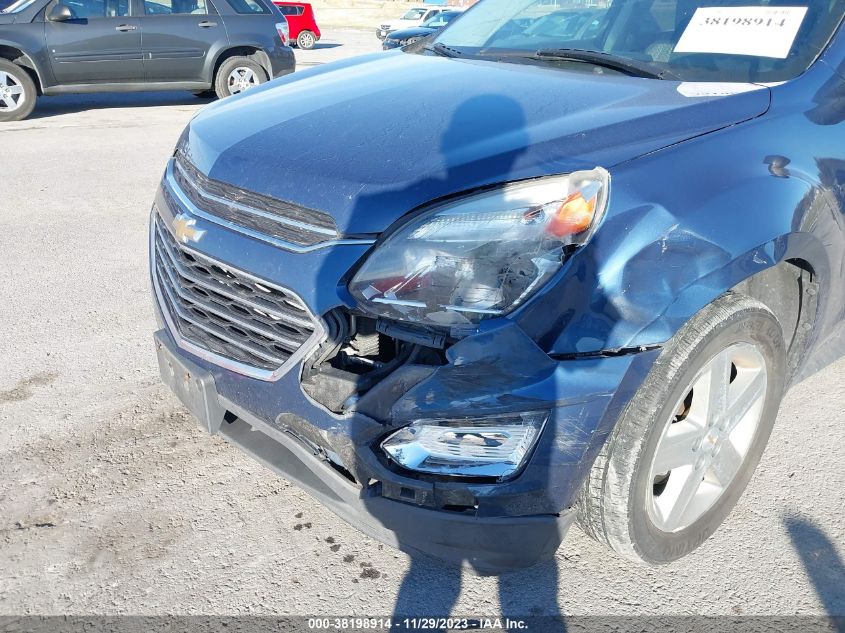 2016 CHEVROLET EQUINOX LT - 2GNALCEK9G6242172
