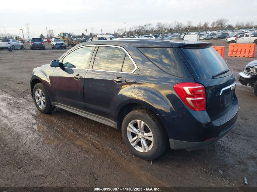 2016 CHEVROLET EQUINOX LS - 2GNALBEK7G1142918