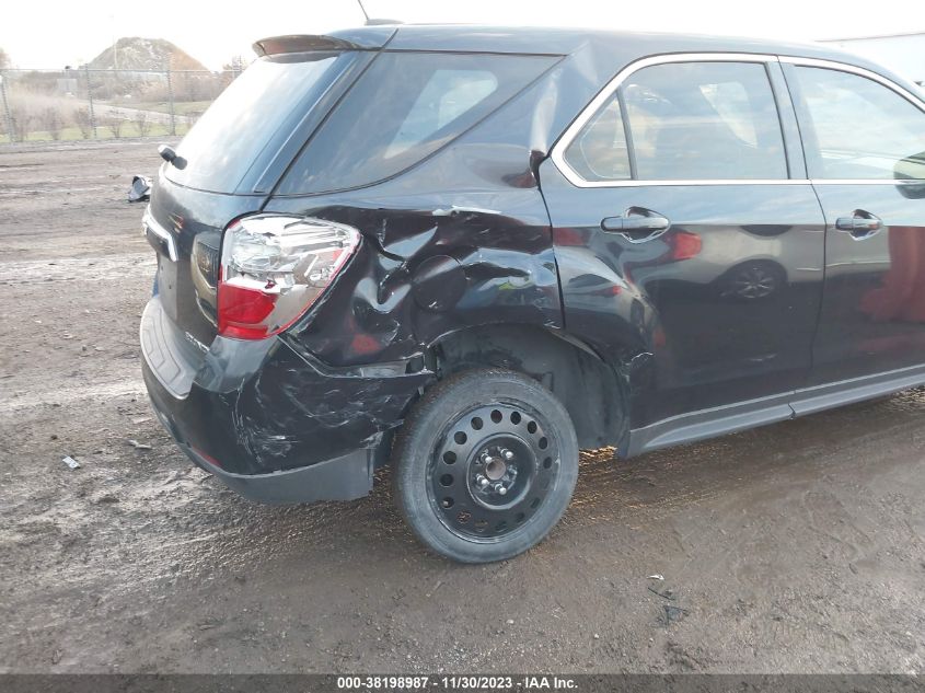 2016 CHEVROLET EQUINOX LS - 2GNALBEK7G1142918