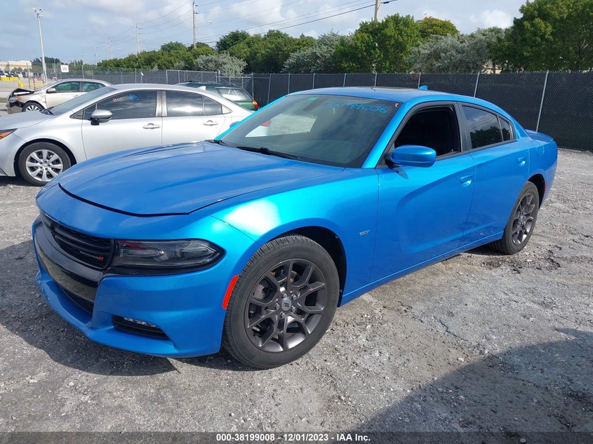 VIN 2C3CDXJG9JH319680 2018 DODGE CHARGER GT