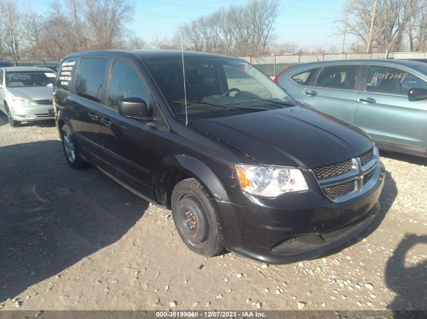 2013 DODGE GRAND CARAVAN SE - 2C4RDGBG4DR533074