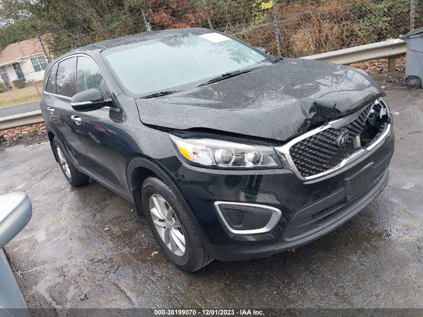 2018 KIA SORENTO 2.4L L - 5XYPG4A39JG425898