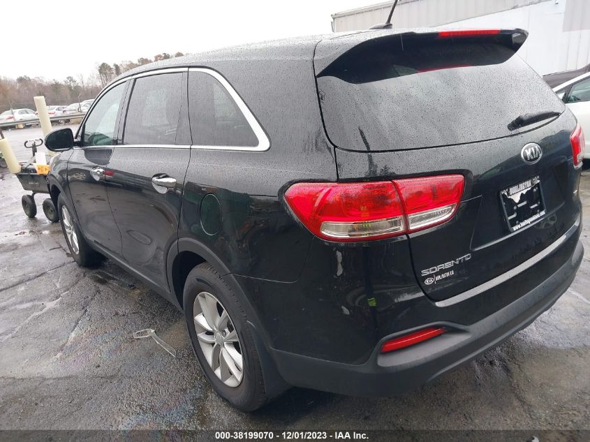 2018 KIA SORENTO 2.4L L - 5XYPG4A39JG425898