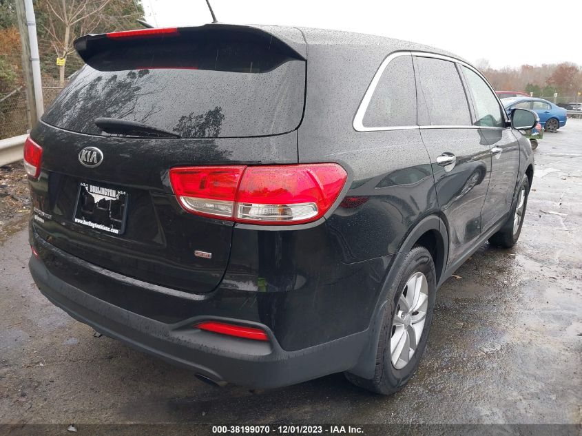 2018 KIA SORENTO 2.4L L - 5XYPG4A39JG425898