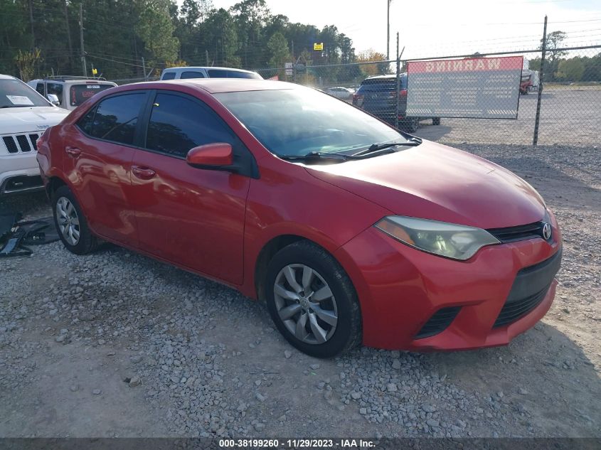 2014 TOYOTA COROLLA LE - 5YFBURHE0EP110187