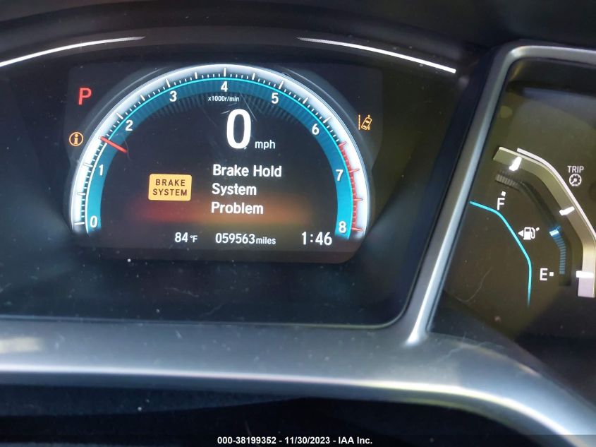 2016 HONDA CIVIC TOURING - 19XFC1F91GE222965