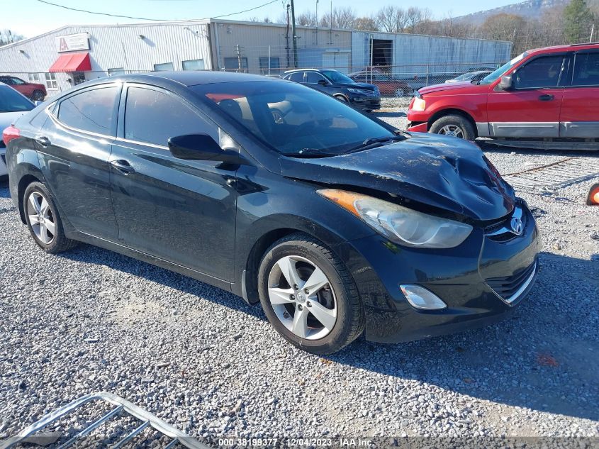 2013 HYUNDAI ELANTRA GLS - 5NPDH4AEXDH284337