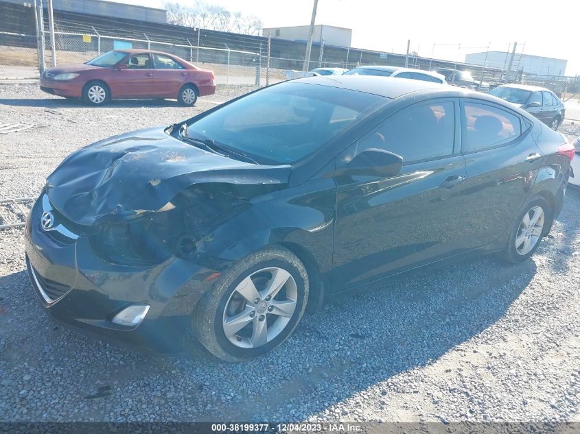 2013 HYUNDAI ELANTRA GLS - 5NPDH4AEXDH284337