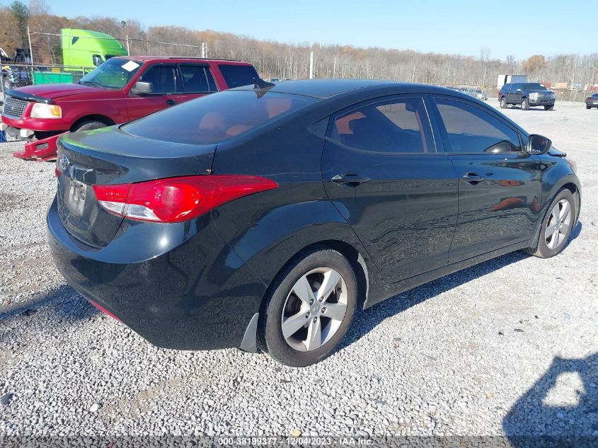 2013 HYUNDAI ELANTRA GLS - 5NPDH4AEXDH284337