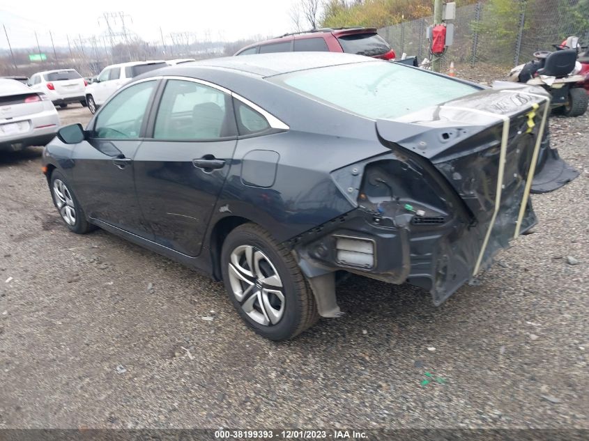 2018 HONDA CIVIC LX - 2HGFC2F56JH598402