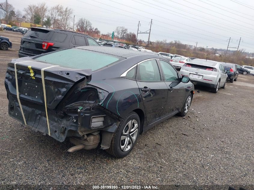 2018 HONDA CIVIC LX - 2HGFC2F56JH598402