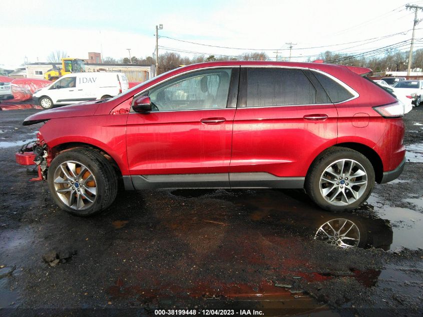 2016 FORD EDGE TITANIUM - 2FMPK4K99GBB02915