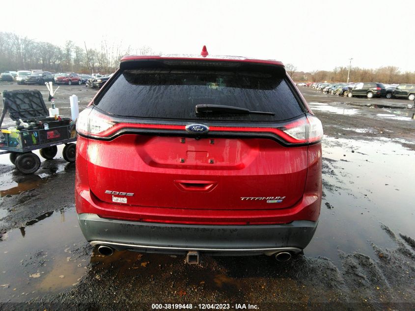 2016 FORD EDGE TITANIUM - 2FMPK4K99GBB02915