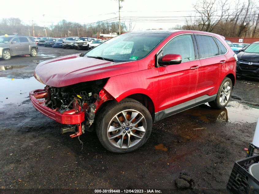 2016 FORD EDGE TITANIUM - 2FMPK4K99GBB02915