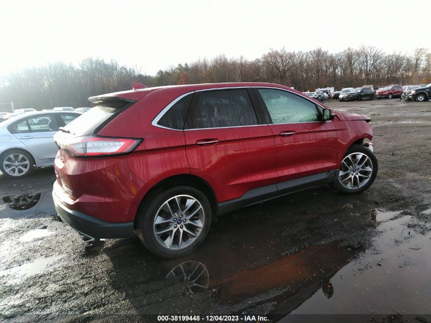 2016 FORD EDGE TITANIUM - 2FMPK4K99GBB02915