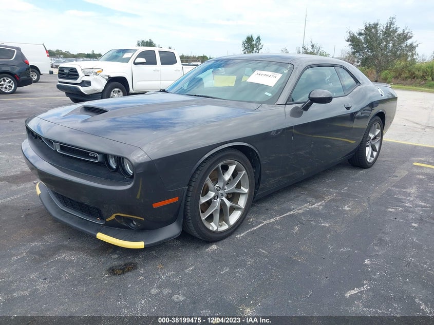 VIN 2C3CDZJG1NH230025 2022 DODGE CHALLENGER GT