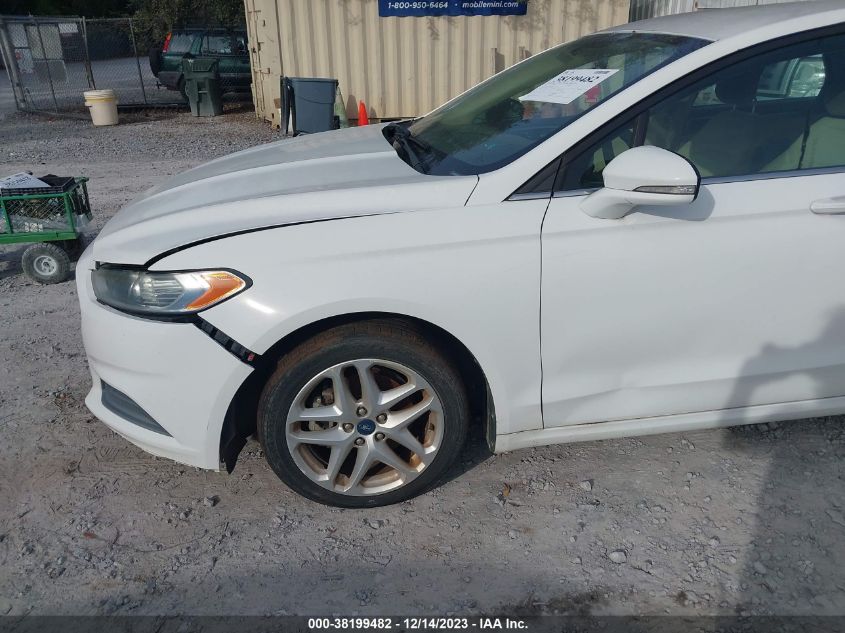 2013 FORD FUSION SE - 3FA6P0H73DR165320