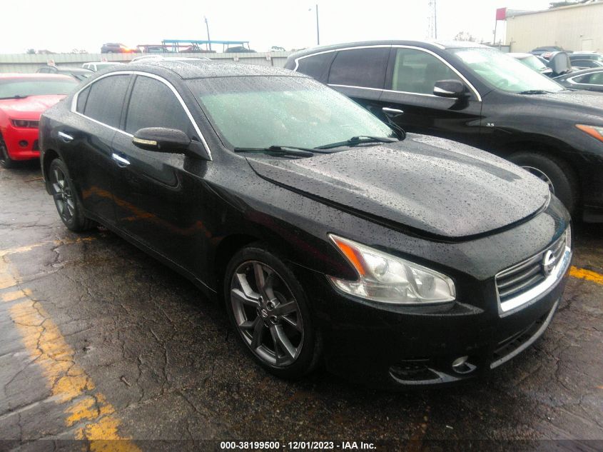 2014 NISSAN MAXIMA S/SV - 1N4AA5AP4EC474006