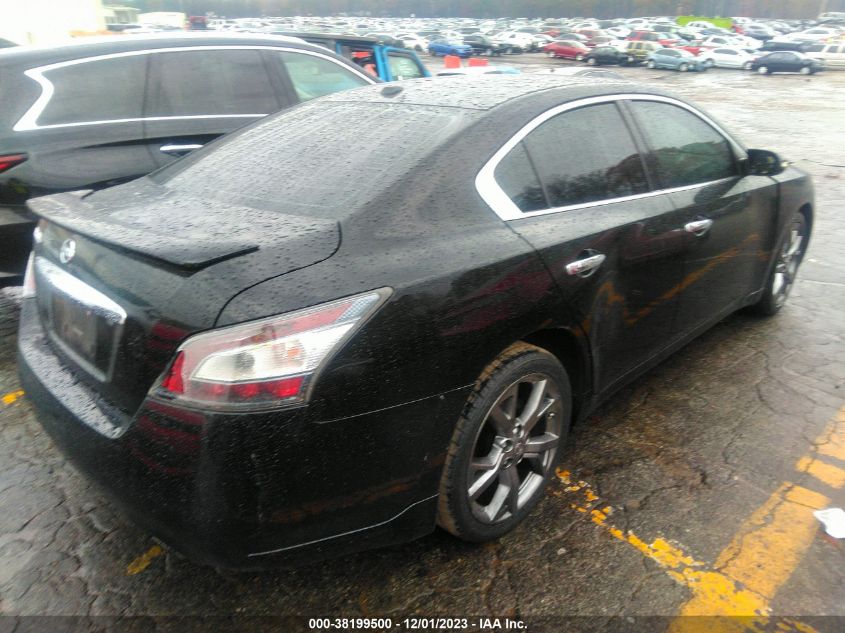 2014 NISSAN MAXIMA S/SV - 1N4AA5AP4EC474006