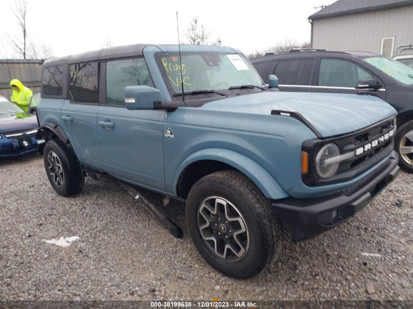 2022 FORD BRONCO BIG BEND/BLACK DIAMOND/OU - 1FMEE5BP9NLB52648