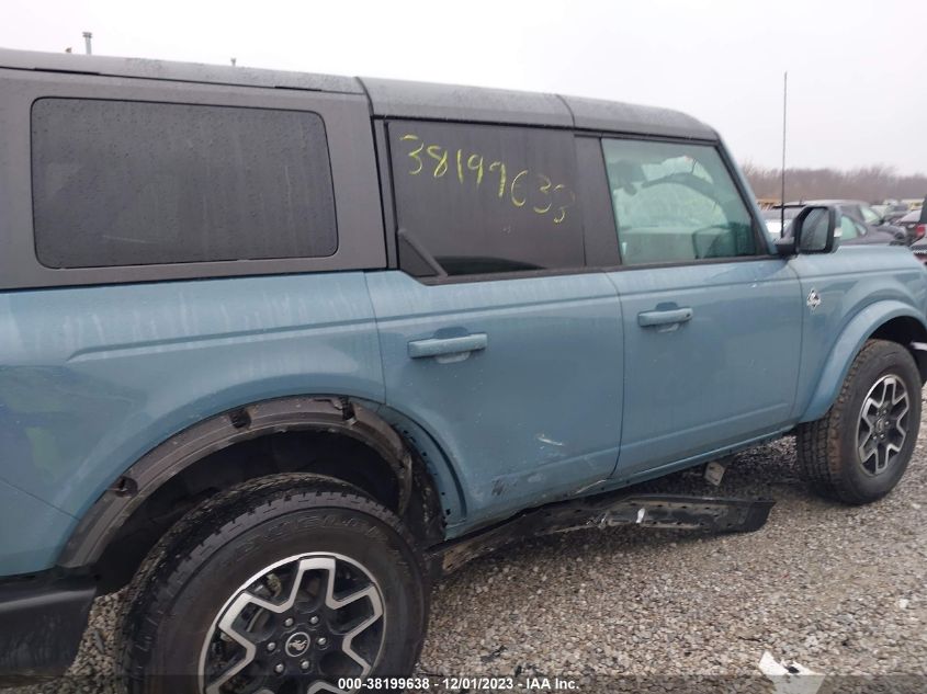 2022 FORD BRONCO BIG BEND/BLACK DIAMOND/OU - 1FMEE5BP9NLB52648