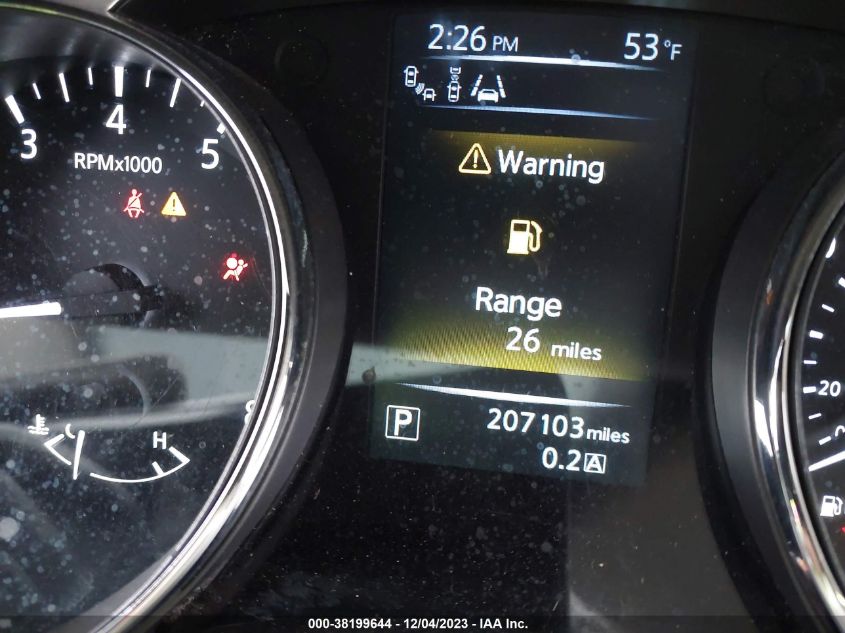 2015 NISSAN ROGUE SL - 5N1AT2MT1FC821445