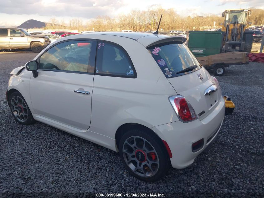 2015 FIAT 500 SPORT - 3C3CFFBR1FT721700