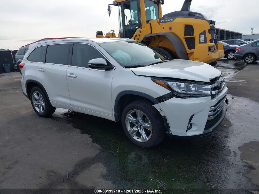 2019 TOYOTA HIGHLANDER LIMITED - 5TDYZRFHXKS333641