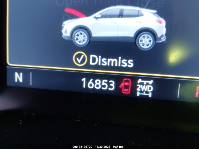 2021 BUICK ENCORE GX SELECT - KL4MMESL7MB130808