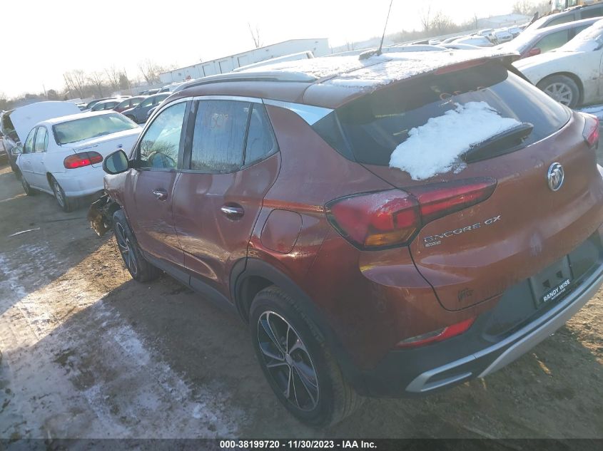 2021 BUICK ENCORE GX SELECT - KL4MMESL7MB130808