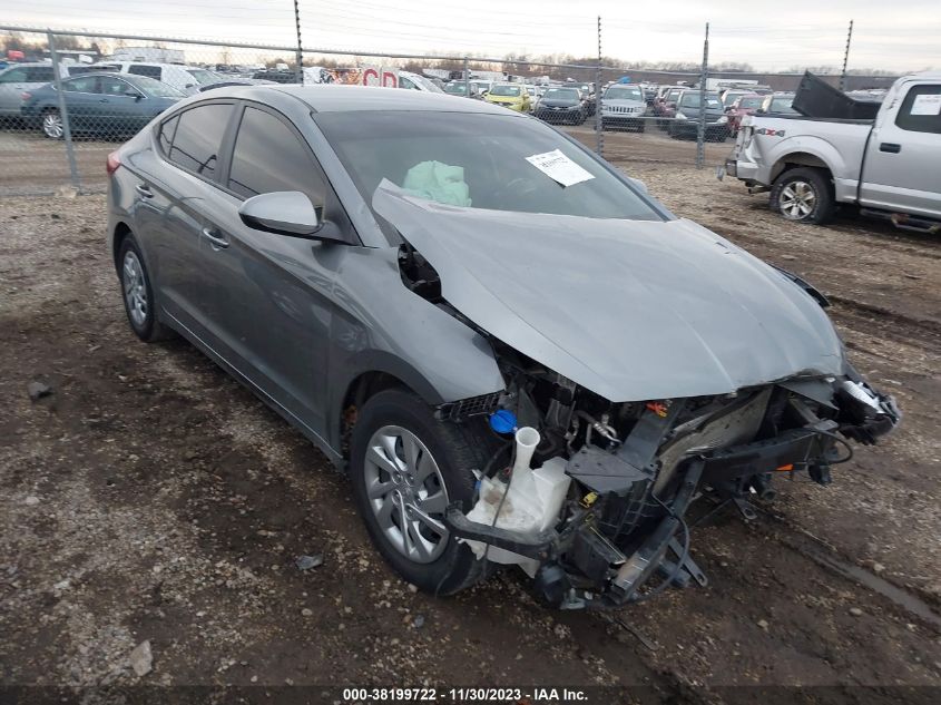 2019 HYUNDAI ELANTRA SE - KMHD74LF2KU804988