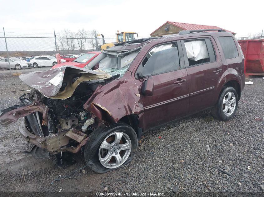 2015 HONDA PILOT EXL - 5FNYF4H52FB046822