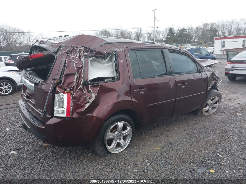 2015 HONDA PILOT EXL - 5FNYF4H52FB046822