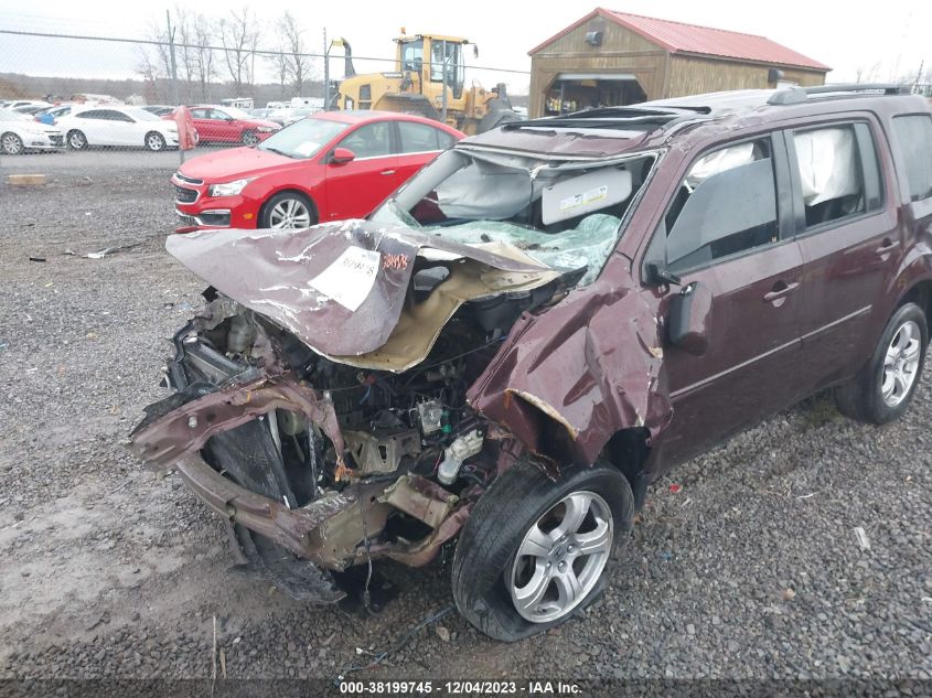 2015 HONDA PILOT EXL - 5FNYF4H52FB046822