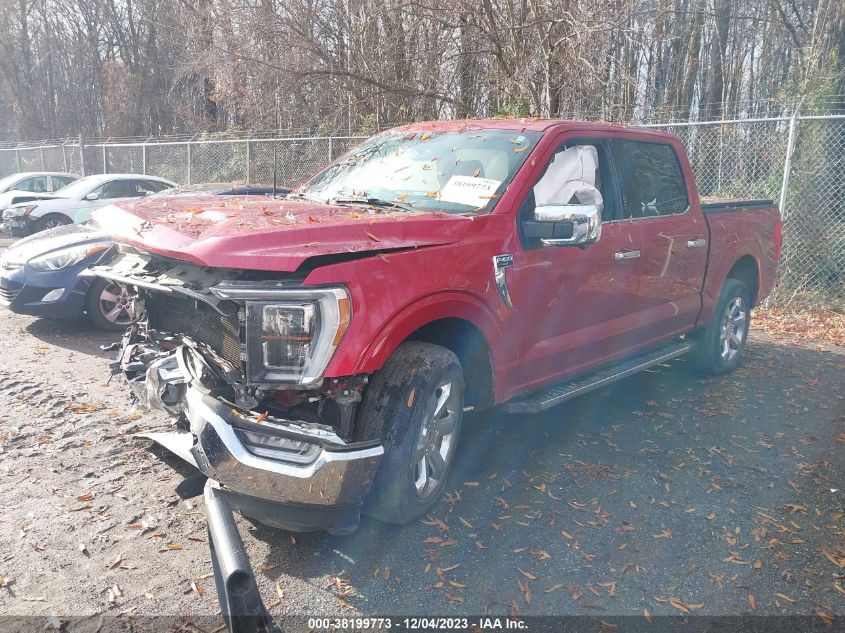 2021 FORD F-150 LARIAT - 1FTFW1E85MKE16147