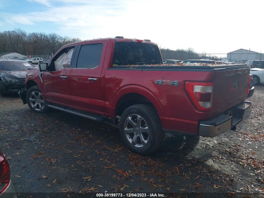 2021 FORD F-150 LARIAT - 1FTFW1E85MKE16147