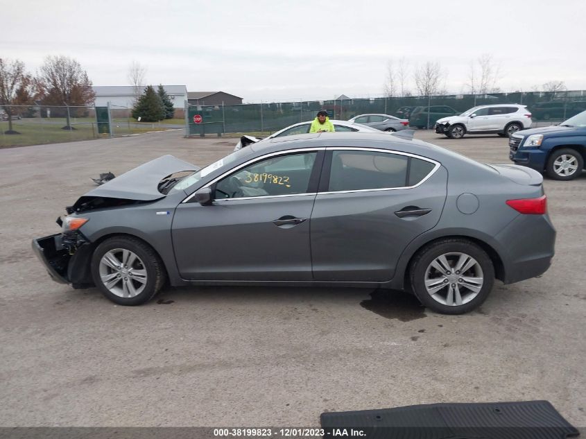 2013 ACURA ILX HYBRID 1.5L 19VDE3F76DE300740