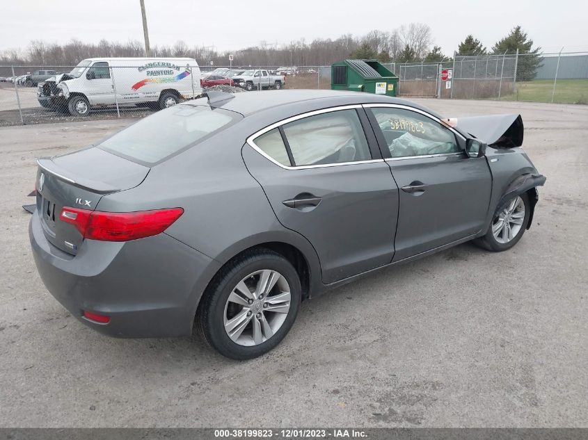2013 ACURA ILX HYBRID 1.5L 19VDE3F76DE300740