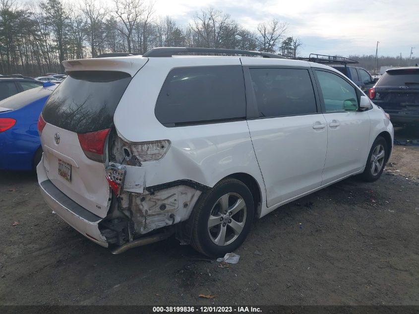 2014 TOYOTA SIENNA LE V6 8 PASSENGER - 5TDKK3DC1ES423604