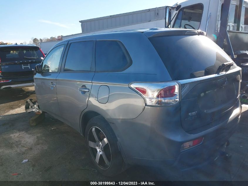 2014 MITSUBISHI OUTLANDER ES - JA4AD2A35EZ009996