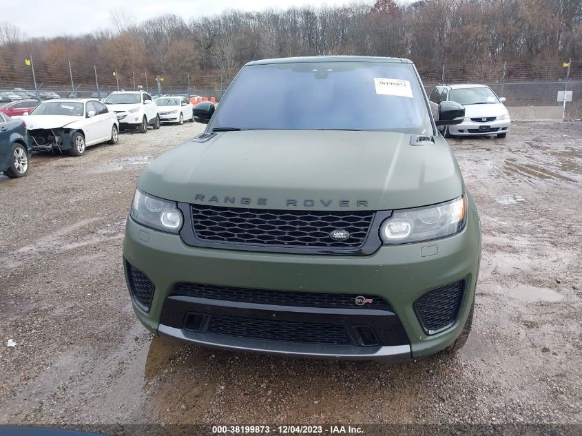 2017 LAND ROVER RANGE ROVER SPORT SVR - SALWZ2FE9HA135877